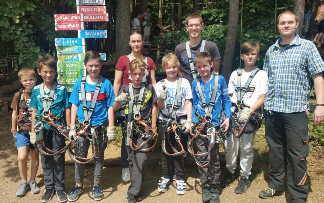 Jugendausflug 2019 Klettergarten